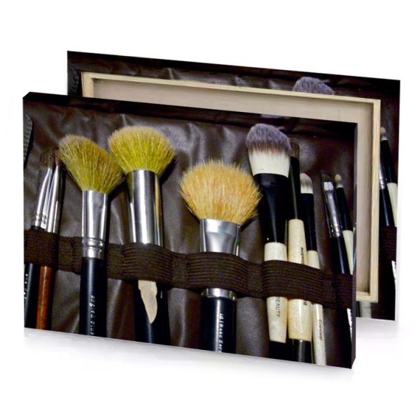 a bag with brushes and in it peru canvas - Image 4