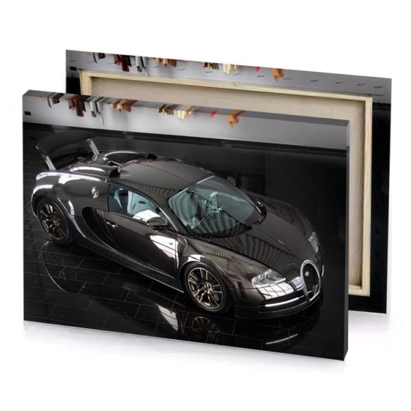 a black and silver bug charcoal canvas - Image 4