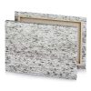 a black and white photo of rain silver canvas - Image 4