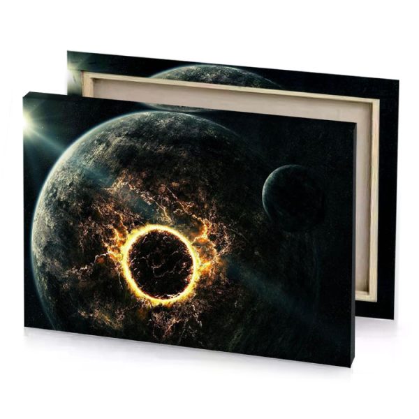 a black hole in the center of planet vanilla canvas - Image 4