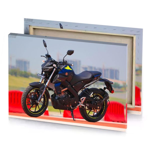 a black motorcycle zinnwaldite brown canvas - Image 4