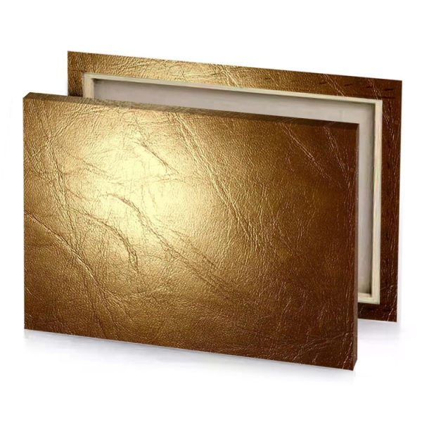 a brown leather texture background vanilla canvas - Image 4