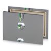 a close up of water droplet white smoke canvas - Image 4