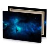 a dark blue nebula with stars in the background sapphire canvas - Image 4