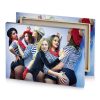 a group of women in sailor costumes posing for picture light steel blue canvas - Image 4