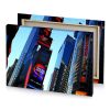 a large billboard is in the middle of city sapphire canvas - Image 4