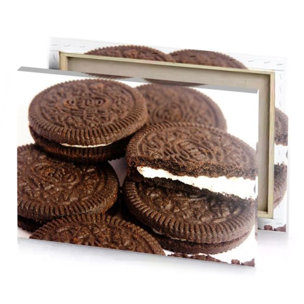 a pile of ore cookies bistre canvas - Image 4
