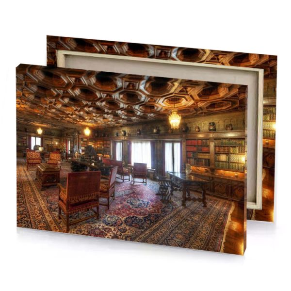 a room with ceiling and large rug dim gray canvas - Image 4