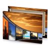a row of film strips sand brown canvas - Image 4