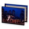 a scene of ballet prussian blue canvas - Image 4