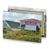 a sign in front of house dim gray canvas - Image 4