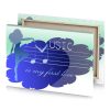 a silhouette of woman with guitar and the words just midnight blue canvas - Image 4