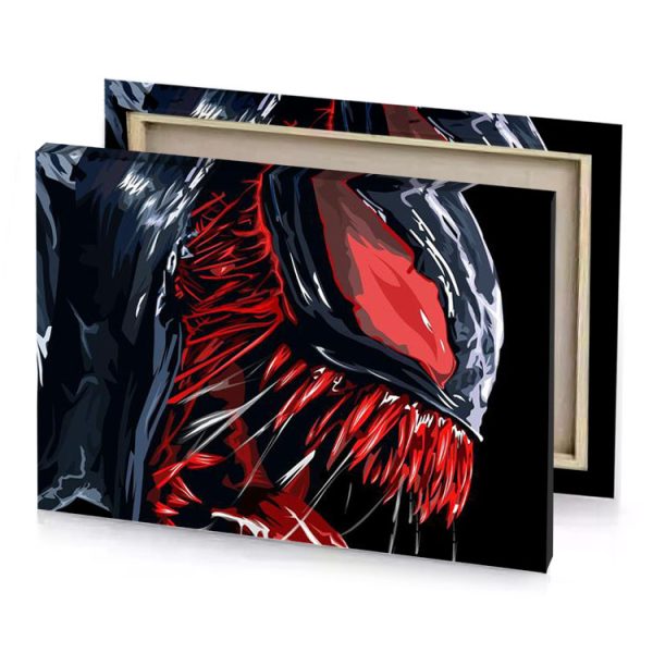 a spider burgundy canvas - Image 4
