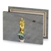 a statue of woman on pedestal peru canvas - Image 4