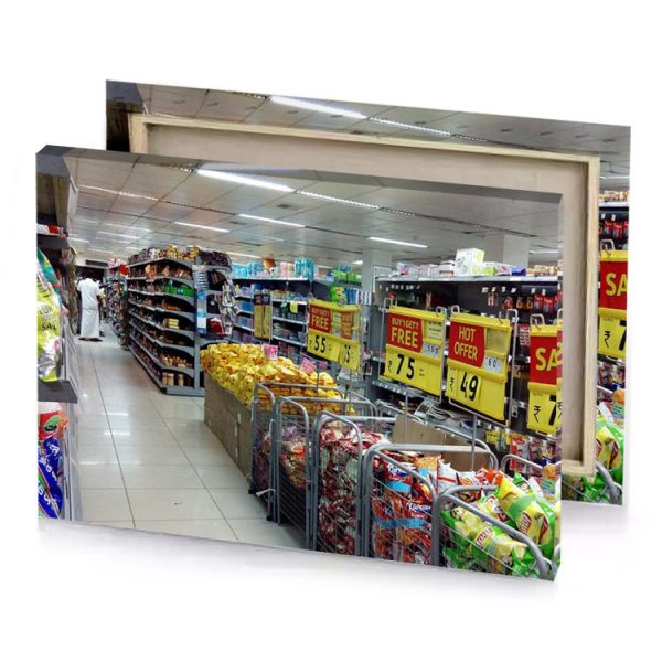 a store filled with lots of food and supplies peru canvas - Image 4
