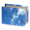 a street light with blue sky in the background steel canvas - Image 4