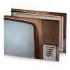 a television set with white screen and black silver canvas - Image 4