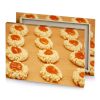 a tray of cookies with jam on top sand brown canvas - Image 4