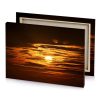 a very orange sunset yellow canvas - Image 4