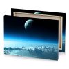 a view of the earth from space shuttle blue jeans canvas - Image 4
