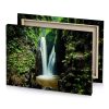 a waterfall in the jungle manatee canvas - Image 4