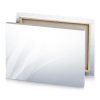 a white background with gray and design silver canvas - Image 4