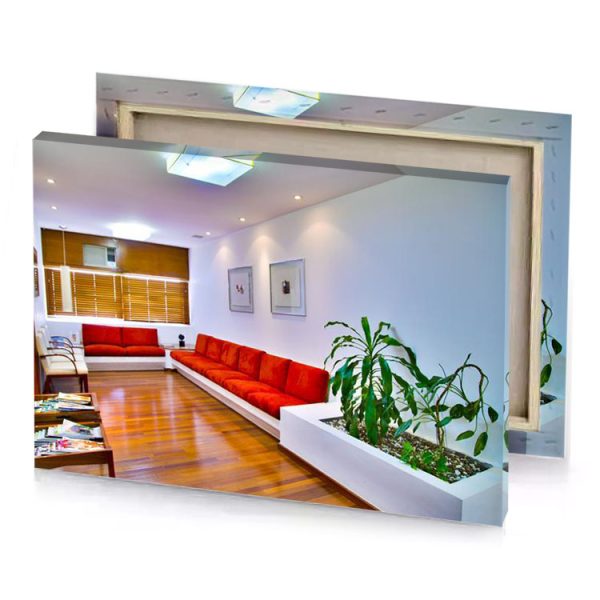 a white couch firebrick canvas - Image 4