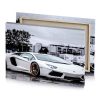 a white lamb lavender canvas - Image 4