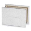 a white paper with black and background gainsboro canvas - Image 4