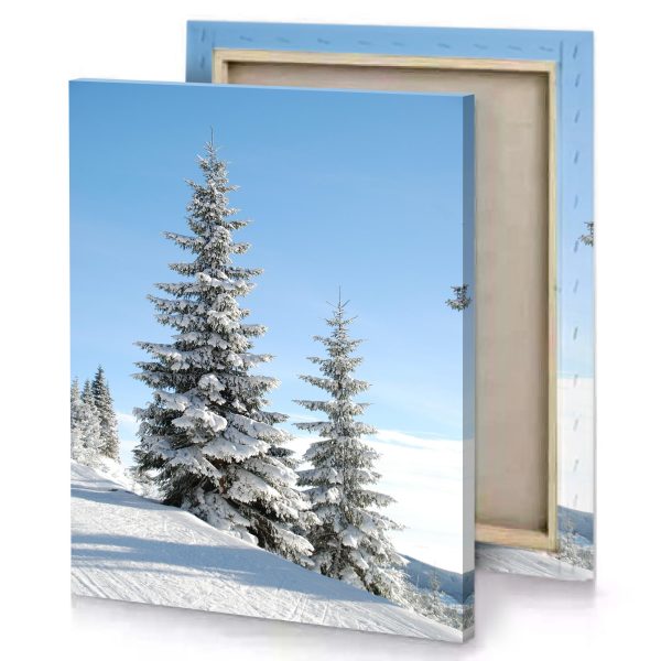 a clear blue sky light canvas - Image 4