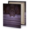 a close up of marble sculpture gray canvas - Image 4