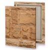 a close up of stone wall tan canvas - Image 4