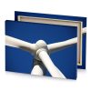a close up of wind turbine charcoal canvas - Image 4