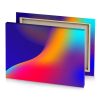 a colorful abstract background with blue ultramarine canvas - Image 4