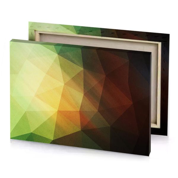 a colorful abstract background with pattern fawn canvas - Image 4