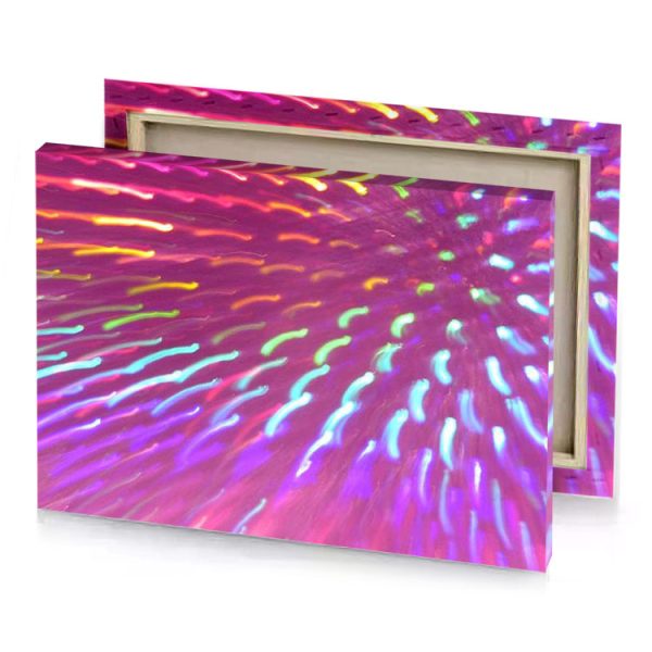 a colorful fireworks with bright lights medium violet red canvas - Image 4