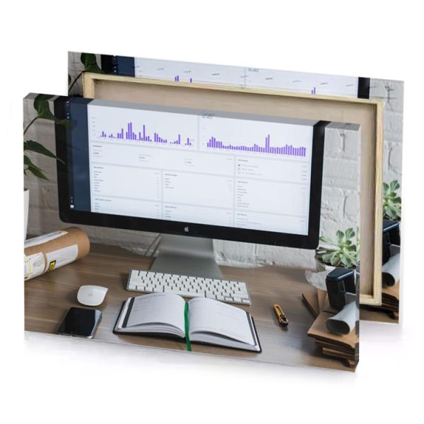 a computer monitor platinum canvas - Image 4