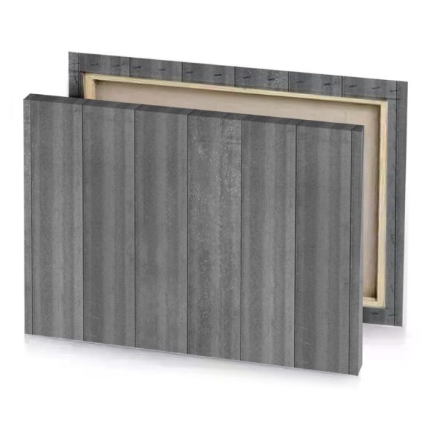 a dark grey wood texture wallpaper gray canvas - Image 4