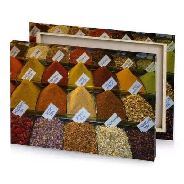 a display of spices peru canvas - Image 4