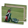 a golf bag and club on green course prussian blue canvas - Image 4