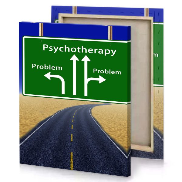 a green sign with white arrow pointing to the right dark canvas - Image 4