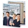 a group of business people charcoal canvas - Image 4