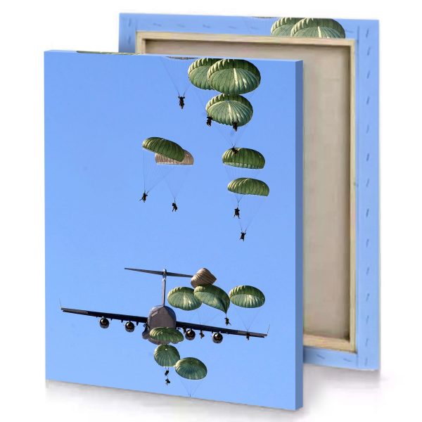 a group of paratros light sky blue canvas - Image 4