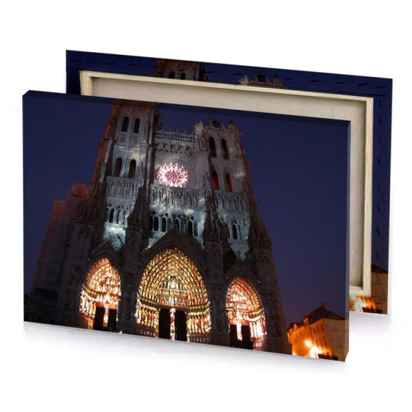 a large cathedral charcoal canvas - Image 4
