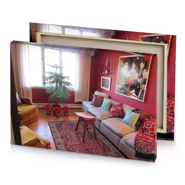 a living room with couch and rug garnet canvas - Image 4