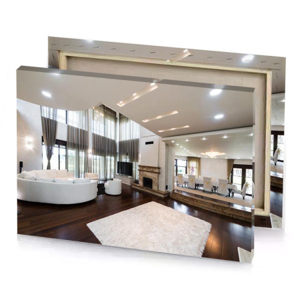 a living room with large white couch platinum canvas - Image 4