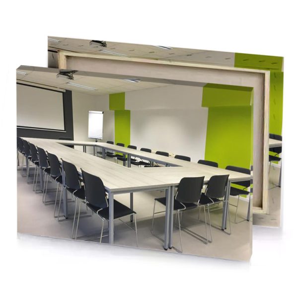 a long white table pearl canvas - Image 4