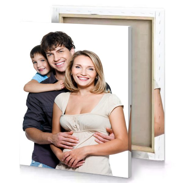 a man and woman hugging each other people white smoke canvas - Image 4