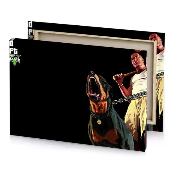 a man in white shirt holding baseball bat next to black canvas - Image 4