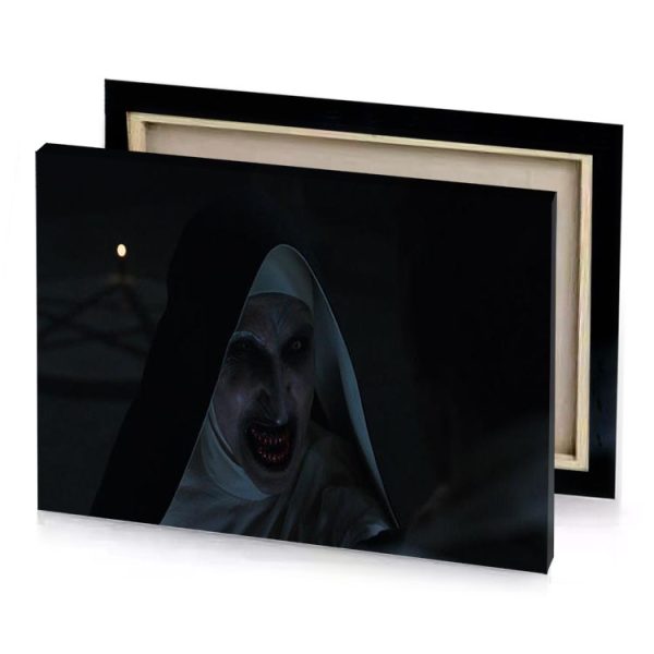 a nun in costume smoky black canvas - Image 4